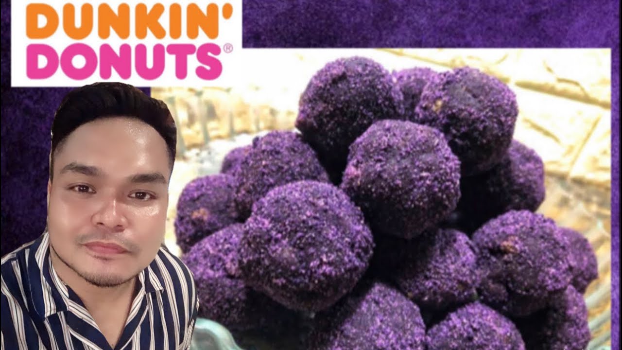 Trending Ube Munchkins | how to make Purple yam munchkins | 2 ways