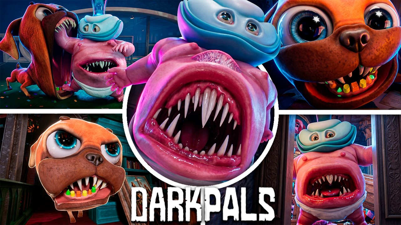 Dark Pals: The 1st Floor - Full Game Walkthrough & Ending