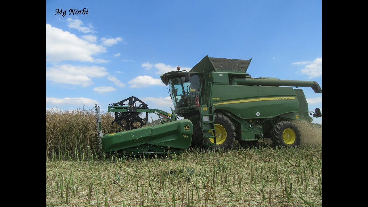 NEW John Deere W650i *ORIGINAL SOUND* Repce aratás