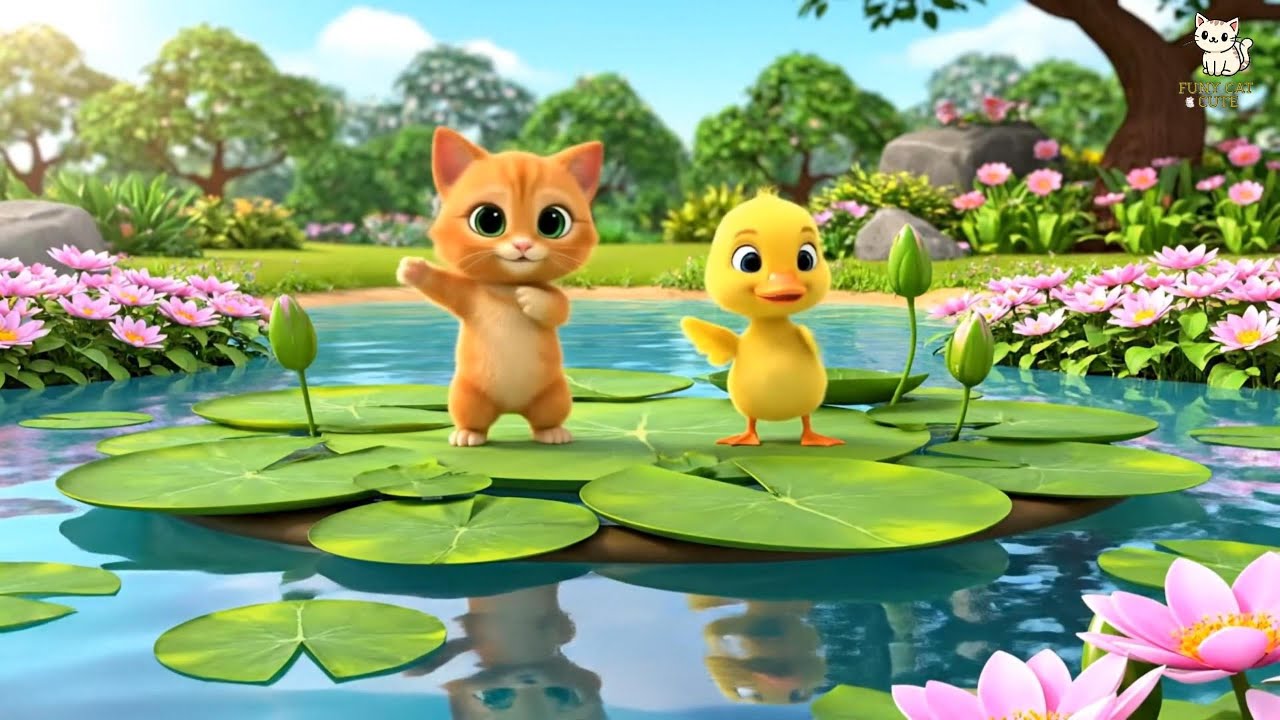 Kittens Learn to Dance with Ducks (Part 9) || An unexpected friendship shines through.🐱🐥