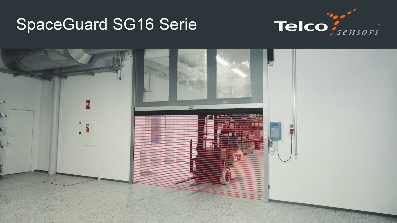 Telco SpaceGuard SG 16 Lichtgitter-Serie f&uuml;r Tore