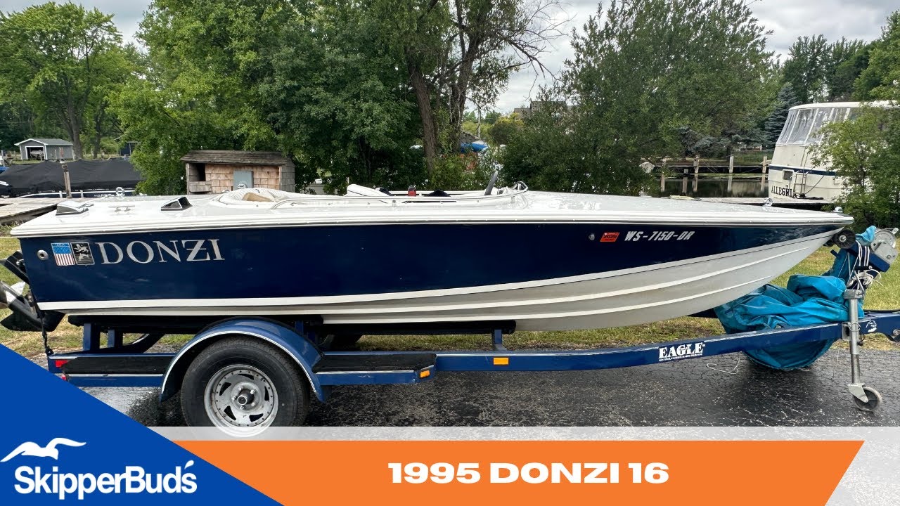 1995 Donzi 16 Sport Boat Tour SkipperBud's