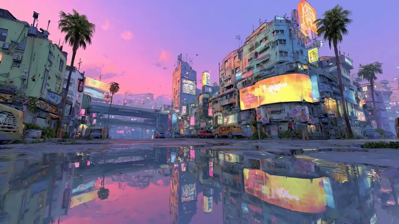 ＮＥＯＮ　ＤＥＣＡＹ [ Synthwave - Retrowave - Chillwave Mix ]