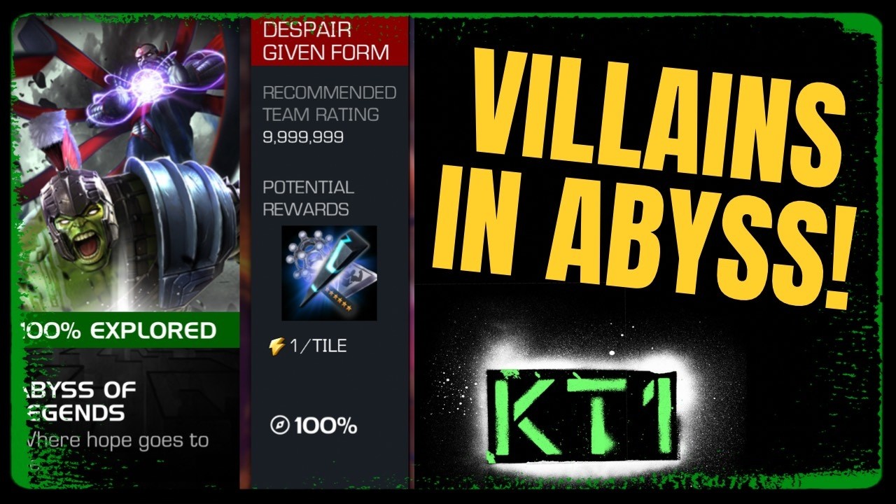 Let's Test Villains In Abyss! Contest Of Champions!