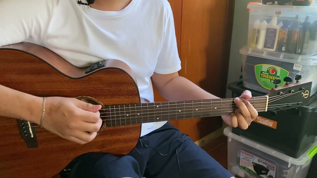 Kawawang Cowboy By Fred Panopio Guitar Tutorial Super Easy By Diko Mark