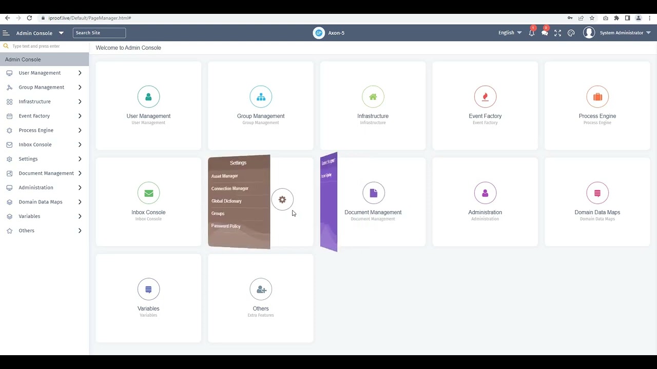 Smart Process App with Data Persistence and Split and Merge Cells Grid