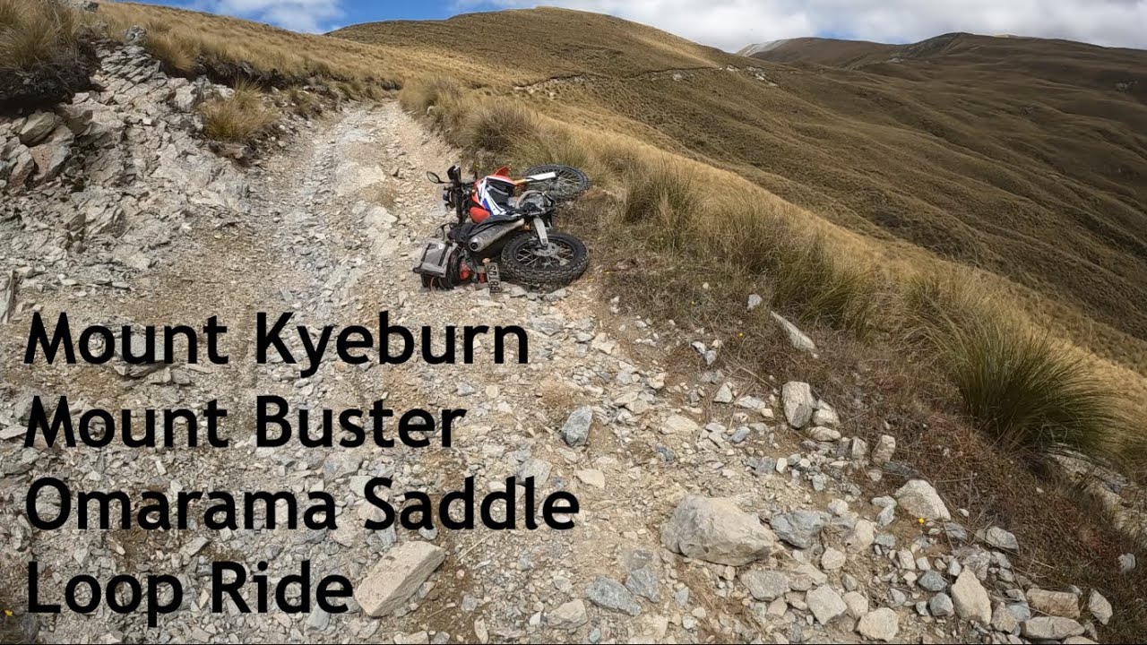 Mt Kyeburn, Mt Buster, Omarama Saddle Loop | NZ Adventure Riding