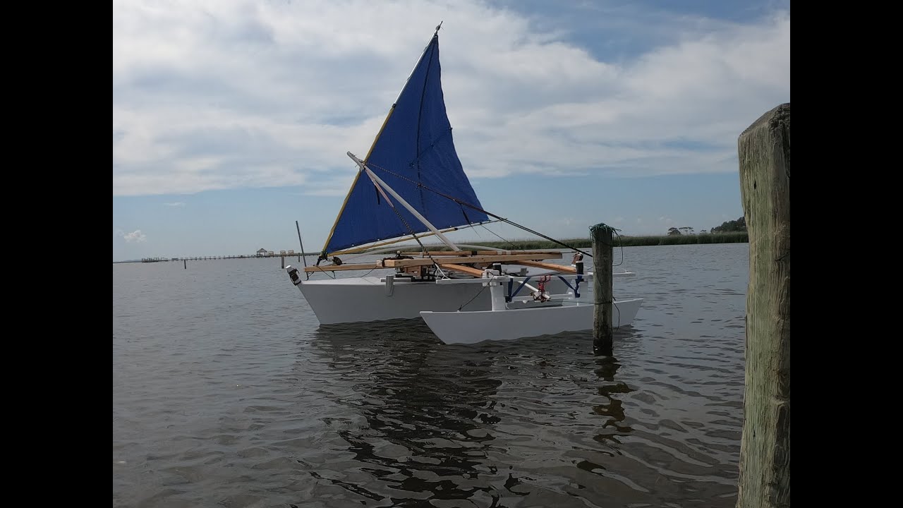 Sailing Canoe Build Part 8/9 (Proa 
