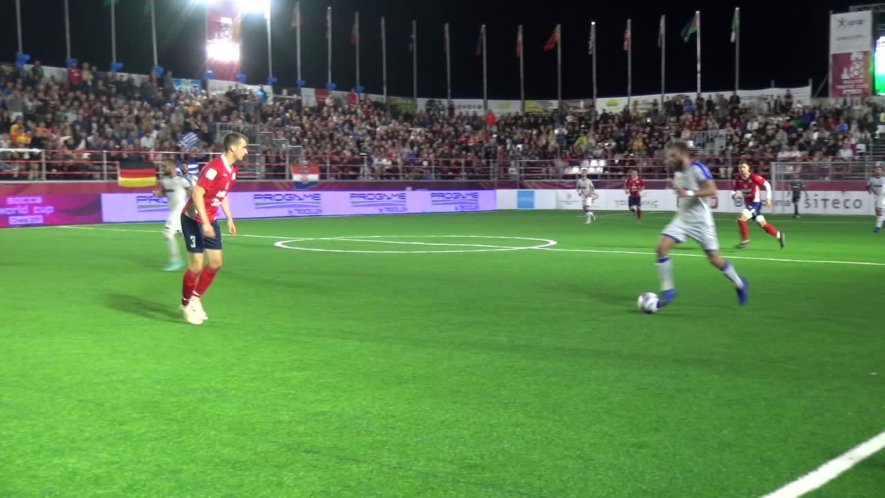 Greece vs. Croatia | Last 16 | Socca World Cup 2019