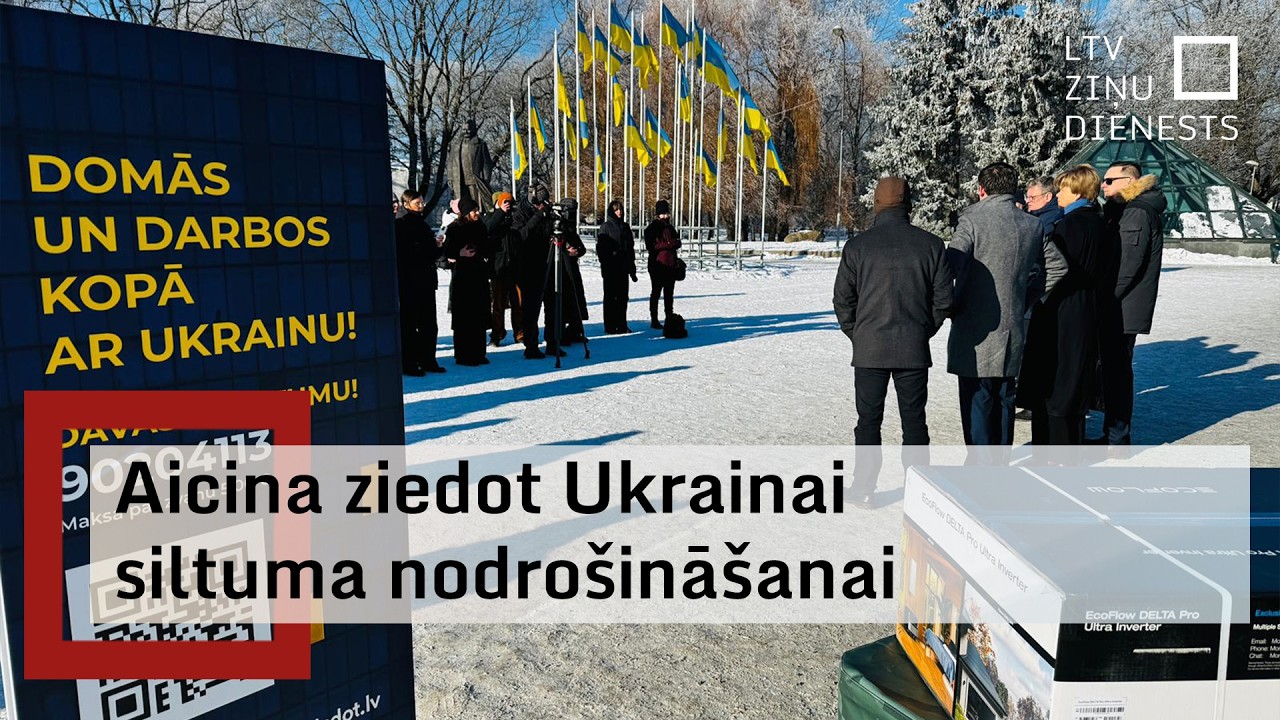 LSM un Ziedot.lv akcijā aicina ziedot Ukrainai