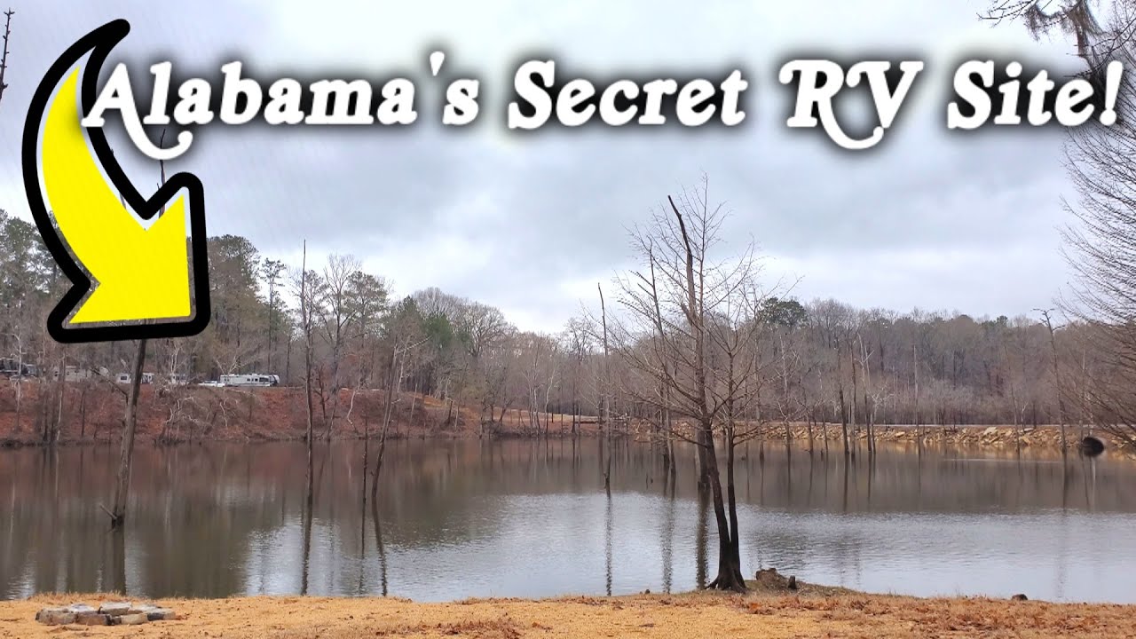 THE BEST KEPT SECRET IN ALABAMA ! RV CAMPING at JACKSON LAKE ISLAND Millbrook Alabama