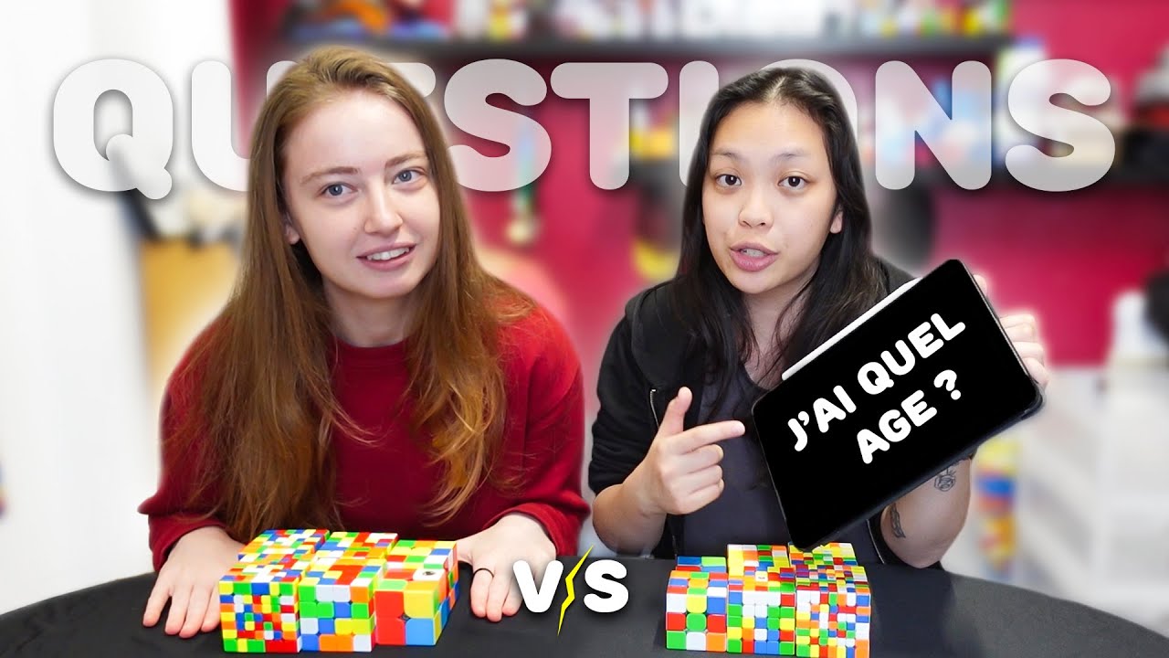 J'affronte ma copine italienne au Rubik's cube (et elle r&eacute;pond &agrave; des questions sur moi)