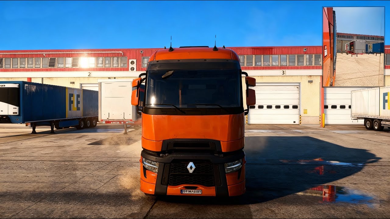 RENAULT T HIGHER SLEEPER | ETS2 GAMEPLAY | FRANKFURT DELIVERY