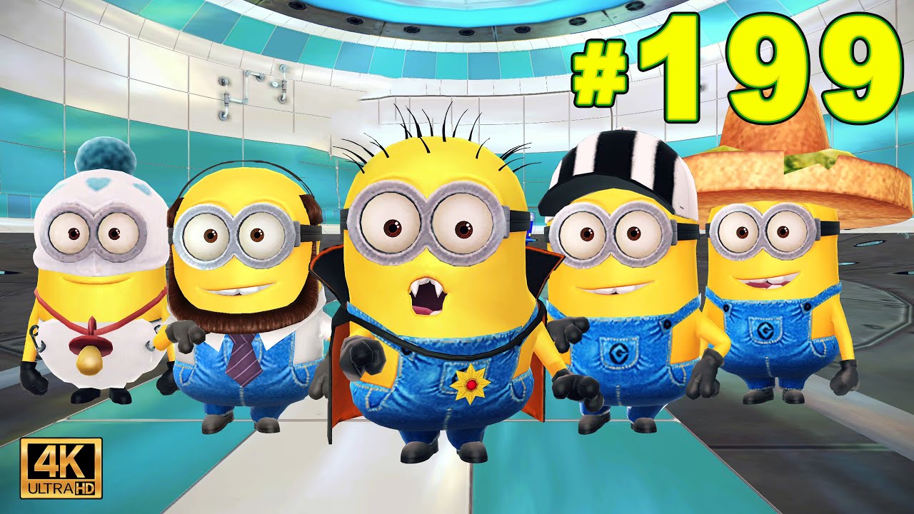 Minion Rush Vampire Minion Referee Minion and Grandpa Minion at Ant-Villain League | LEVEL 728-730