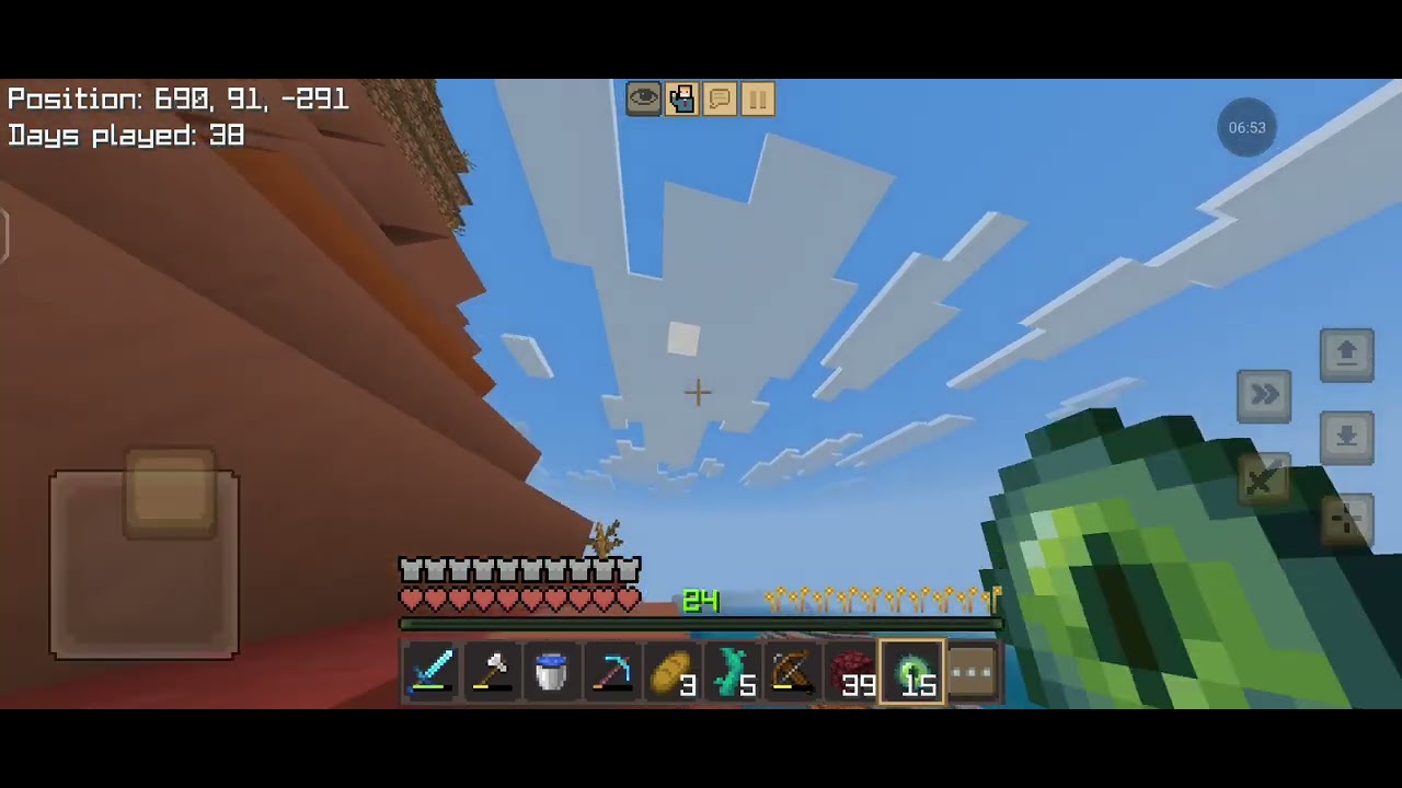 Finally I defeat and enderdragon ☺️#10