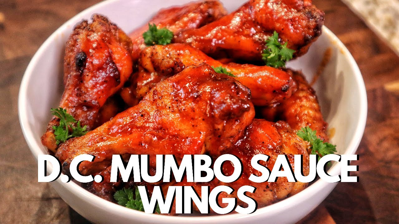 DC Mumbo Sauce Chicken Wings In The Oven | Super Bowl Food Recipes