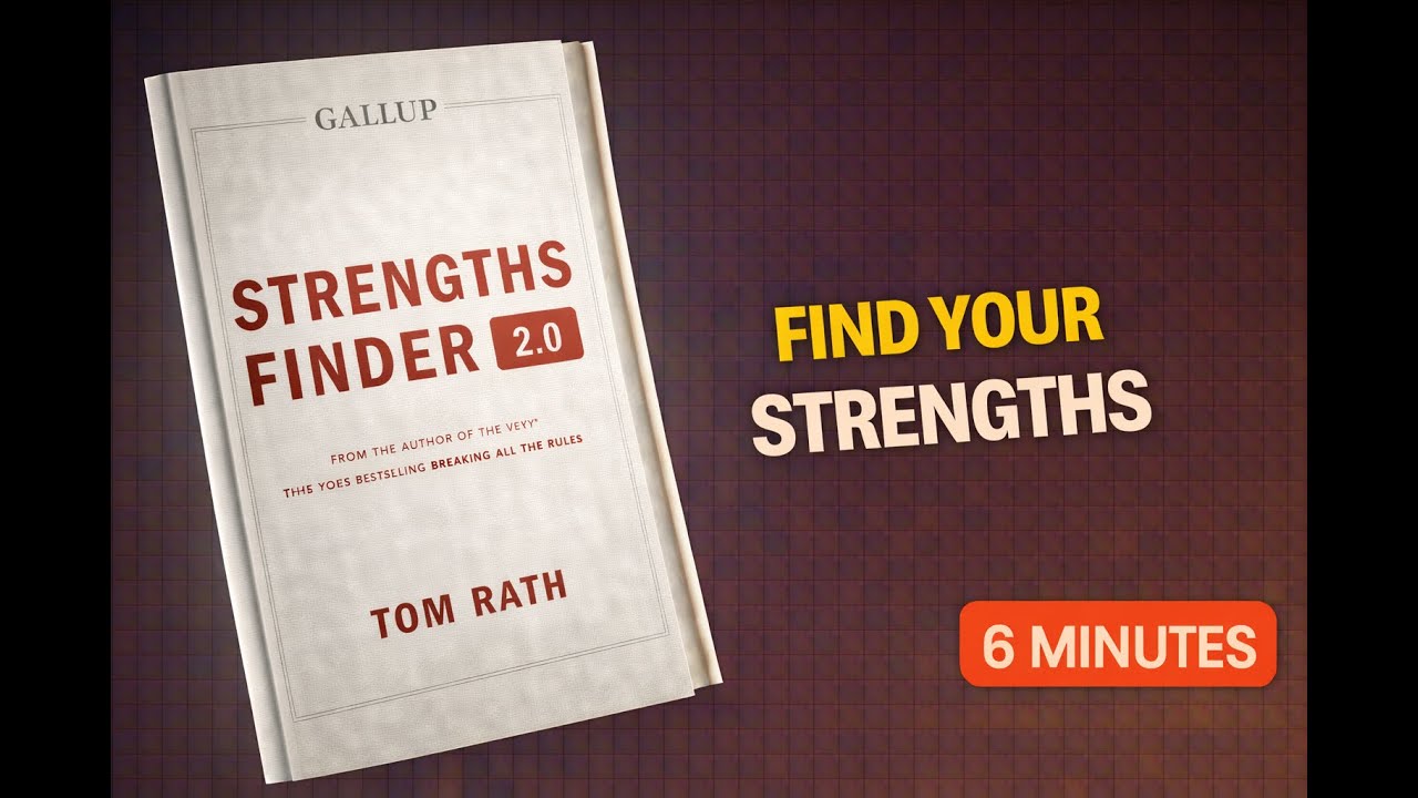 StrengthsFinder 2.0 by Tom Rath | 6 Minute Summary