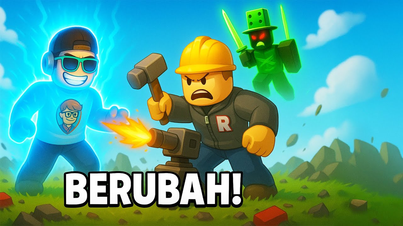 AKU JADI BUILDERMAN JUMPA 1X1X1X FORSAKEN ROBLOX