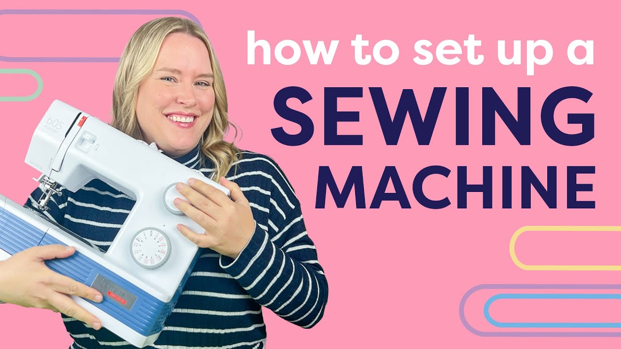 How to set up a sewing machine