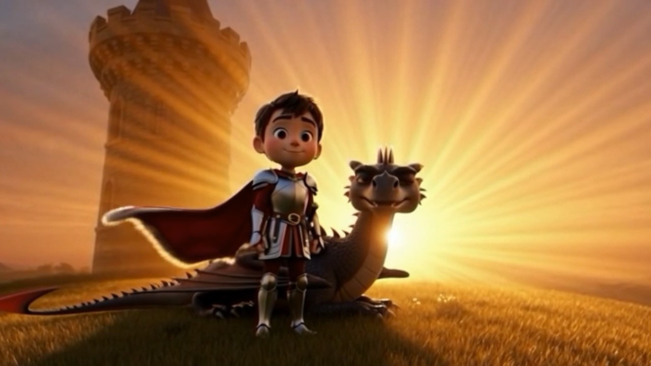The Smallest Knight and the Lonely Dragon | A Beautiful Story About Kindness & Courage