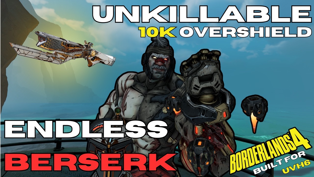 The INFINITE Berserk Amon Build – Endless Rage | Borderlands 4
