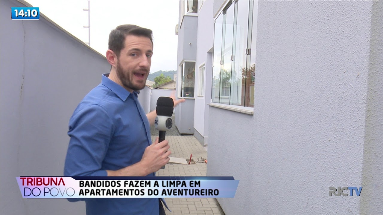 Bandidos fazem a limpa em apartamentos do Aventureiro, em Joinville