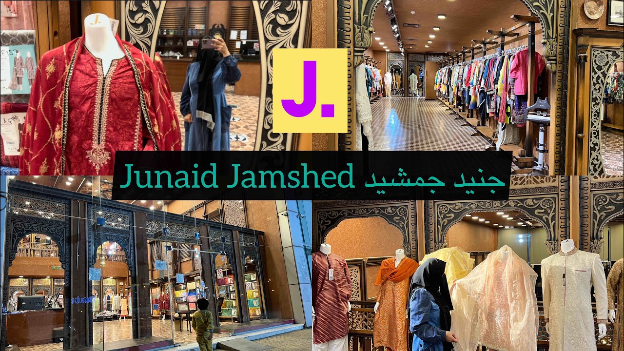 J. junaid jamshed outlet in Riyadh:latest dresses collection shop in riyadh @sweetvlog