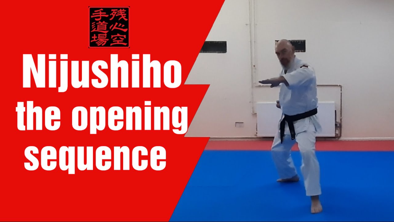Nijushiho Bunkai - An Option For The Opening Sequence