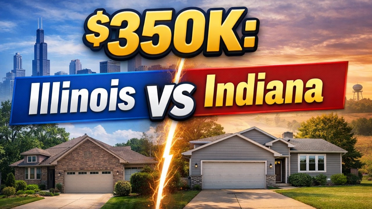 What $350,000 Buys in Illinois vs Indiana in 2026