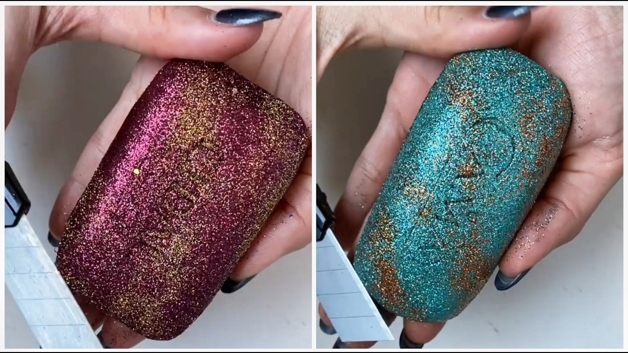 ✨ ASMR Soap Carving for Stress Relief ✨