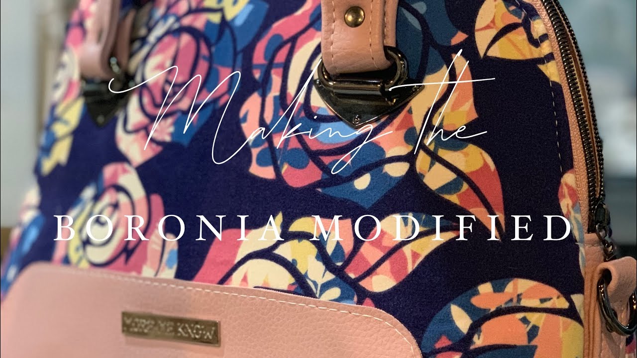 Making the Boronia Bowler Bag by Blue Calla - Modified!