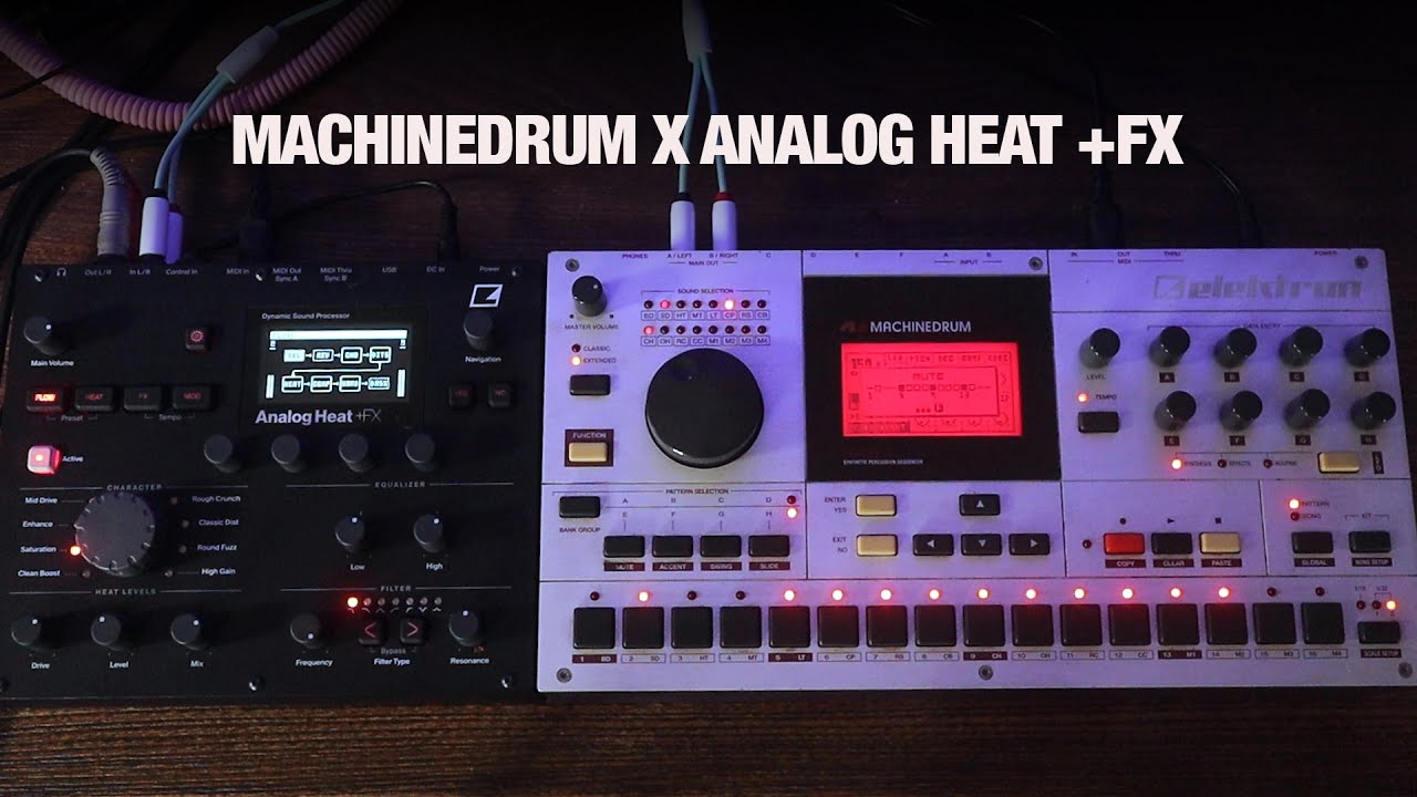 Machinedrum Analog Heat +FX Session | No Talking