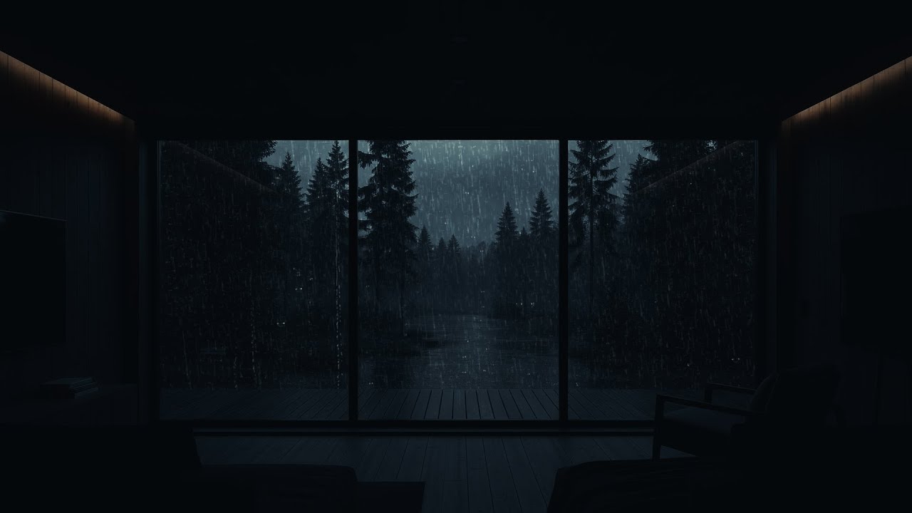 Still Awake? Soft Night Rain for Restless Sleep