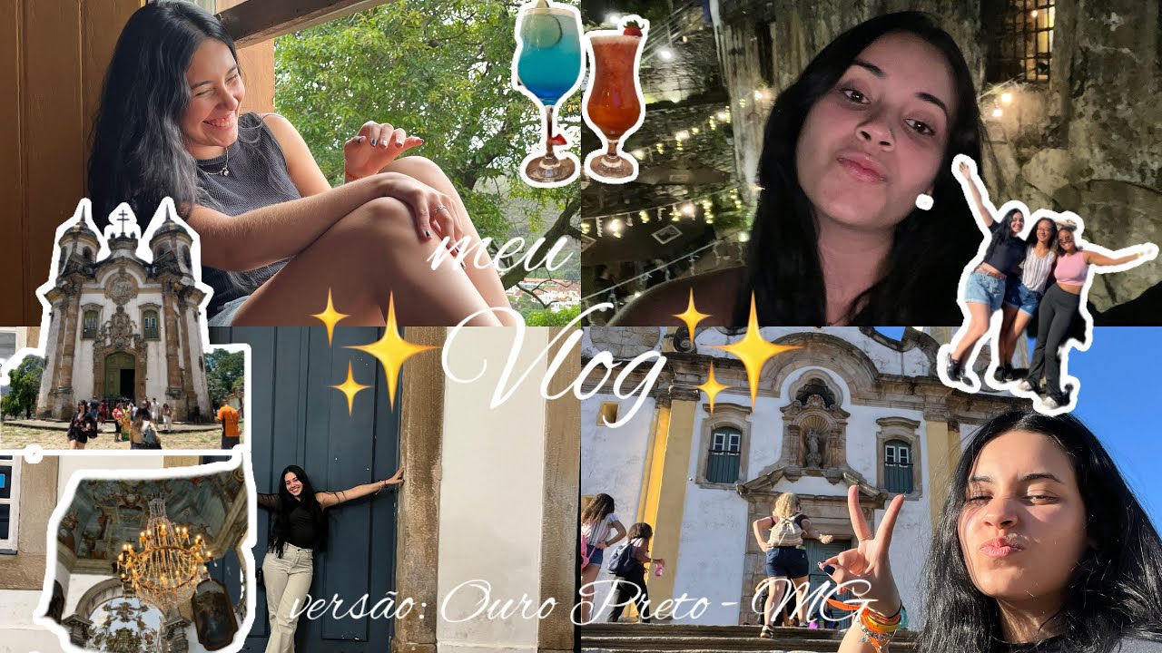 🎬vlog - viajando para Ouro Preto, provando coisas novas, vivências diferentes e felicidade