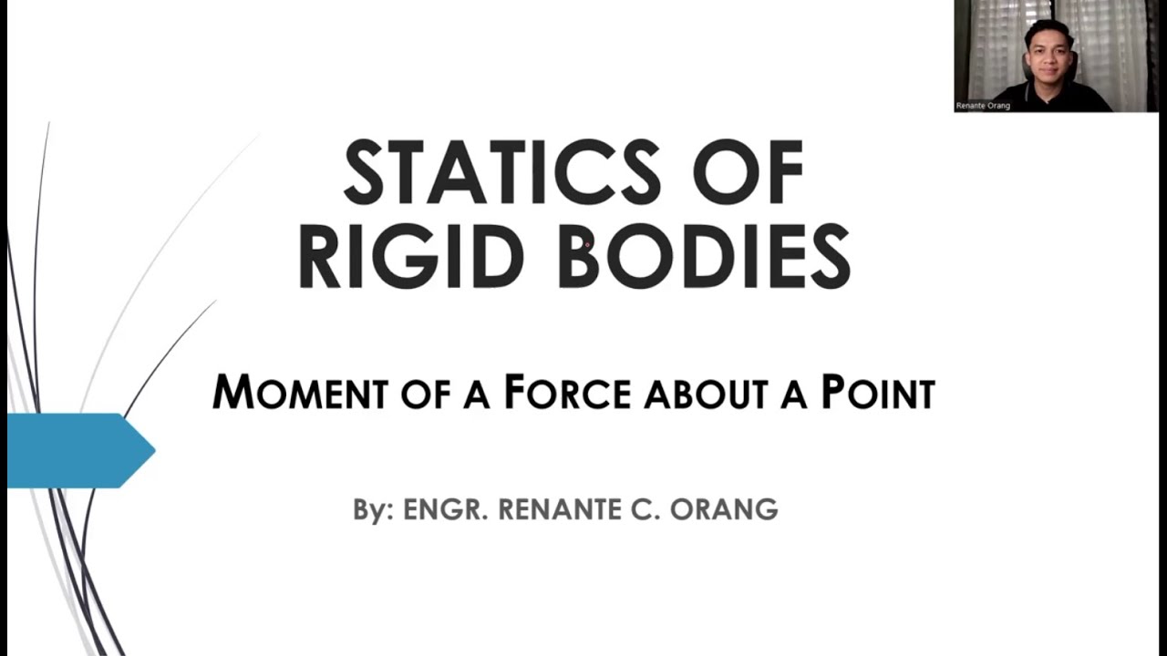 Statics of Rigid Bodies - Moment of a Force about a Point
