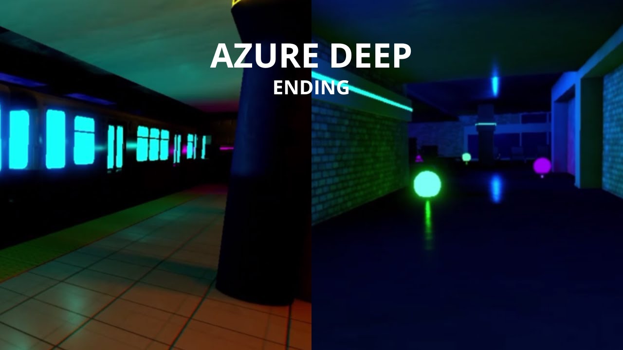 Deep Ending and Azure Deep Alternate Exit - Backrooms: Generation Error
