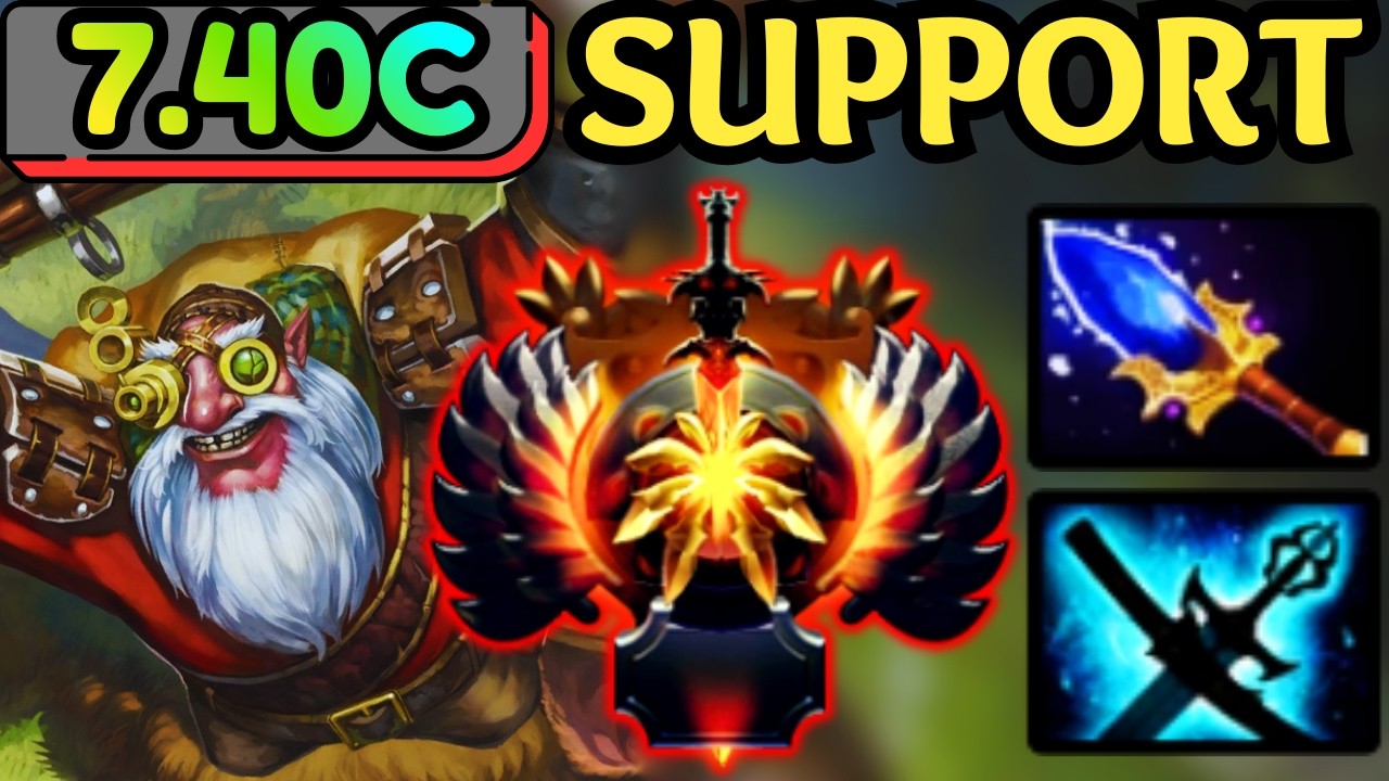 🔥 SNIPER Soft Support Harassing Nonstop! 🔥 Dota 2