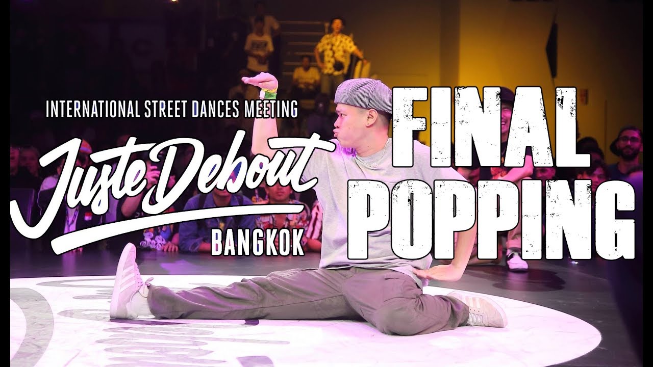 MT POP, ACKY vs J SMOOTH, CRAZY KYO | FINAL POPPING 2vs2 | JUSTE DEBOUT BANGKOK 2019