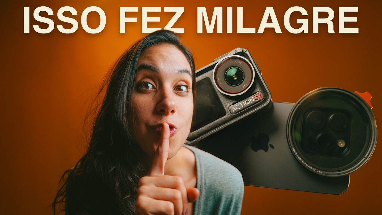 Grave vlogs CINEMATOGRÁFICOS e viaje leve (set up minimalista)