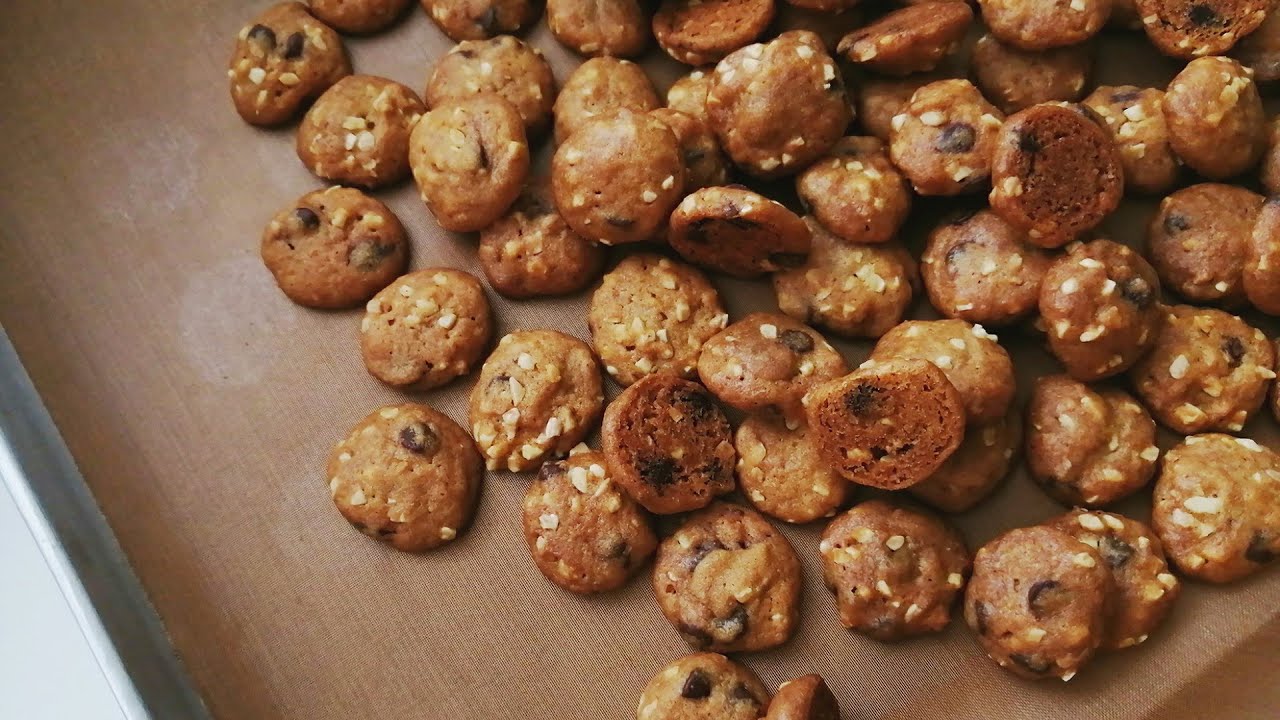 Crunchy Chocolate Chip Cookies l Famous Amos Style l 松脆的巧克力粒曲奇