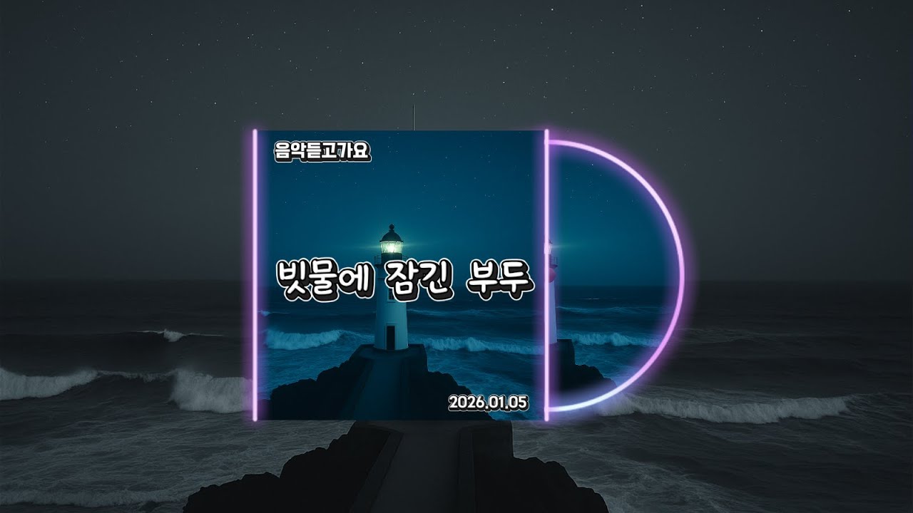 [기다림] 빗물에 잠긴 부두 | 음악듣고가요 (2026.01.05)