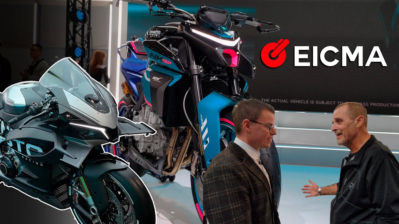 CFMOTO 1000MT-X og V4-prototype | Jonas afslører nyt fra EICMA