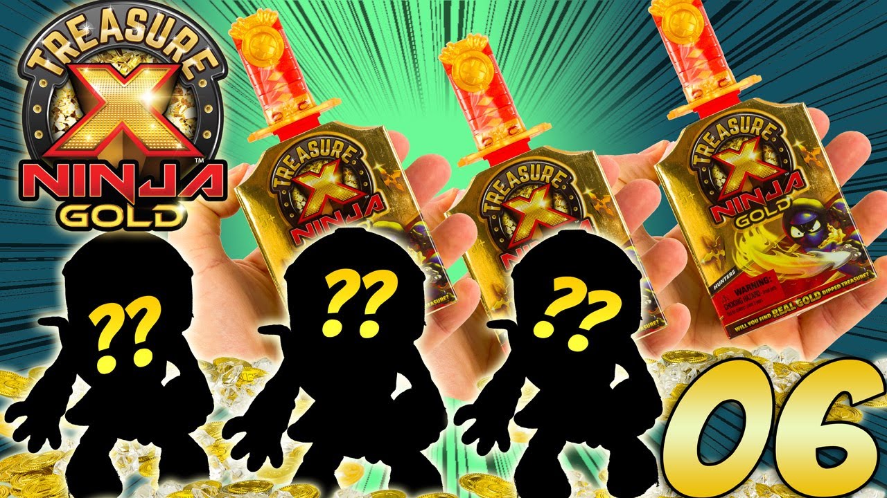 TRESOR X Ninja Gold Episode 6: C'est la fin! J'ouvre trois derniers blocs Tresor en or ou pas?