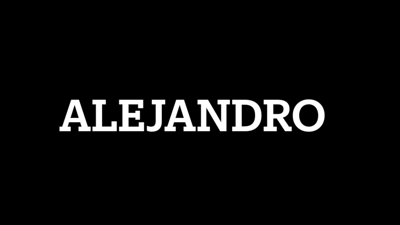 Alejandro