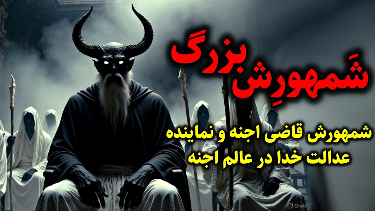 شمهورش بزرگ | شمهورش قاضی اجنه و نماینده عدالت خدا در عالم اجنه و انسانها