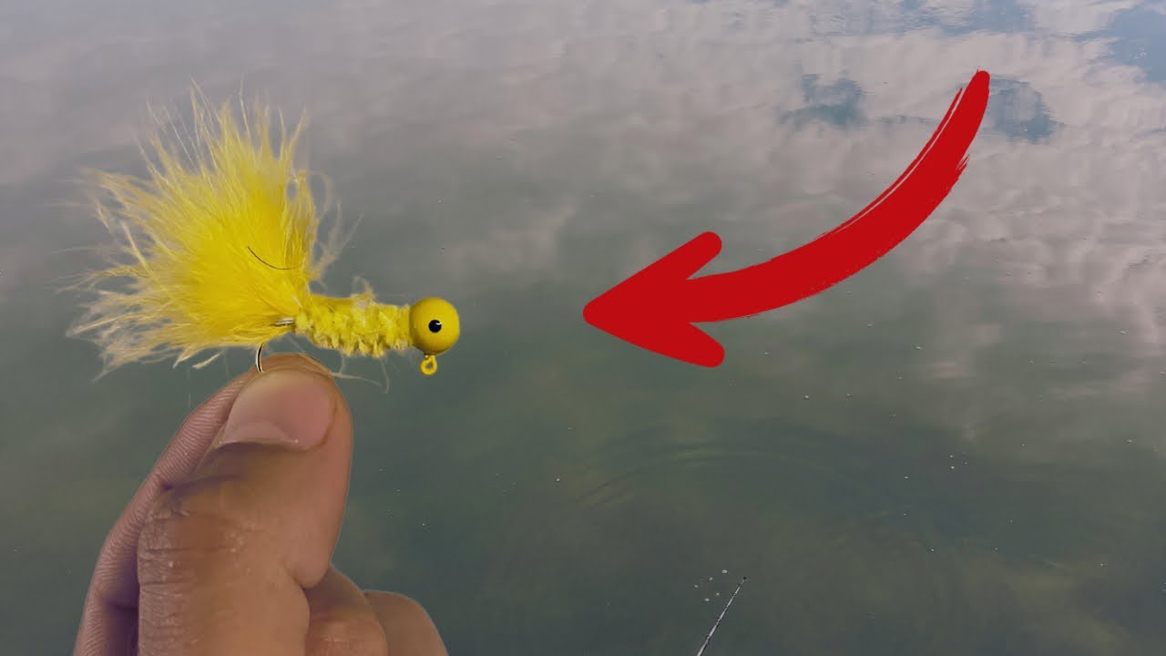 Bank Fishing A Marabou Jig