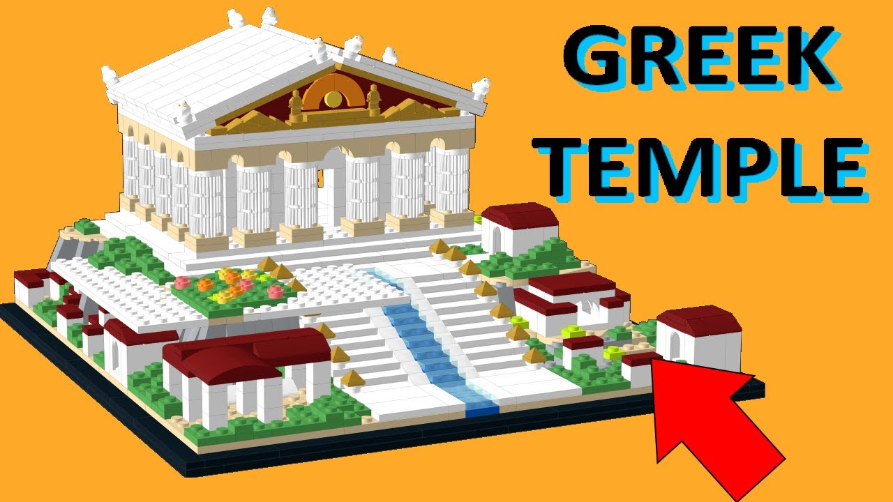 How to BUILD a LEGO Greek Temple