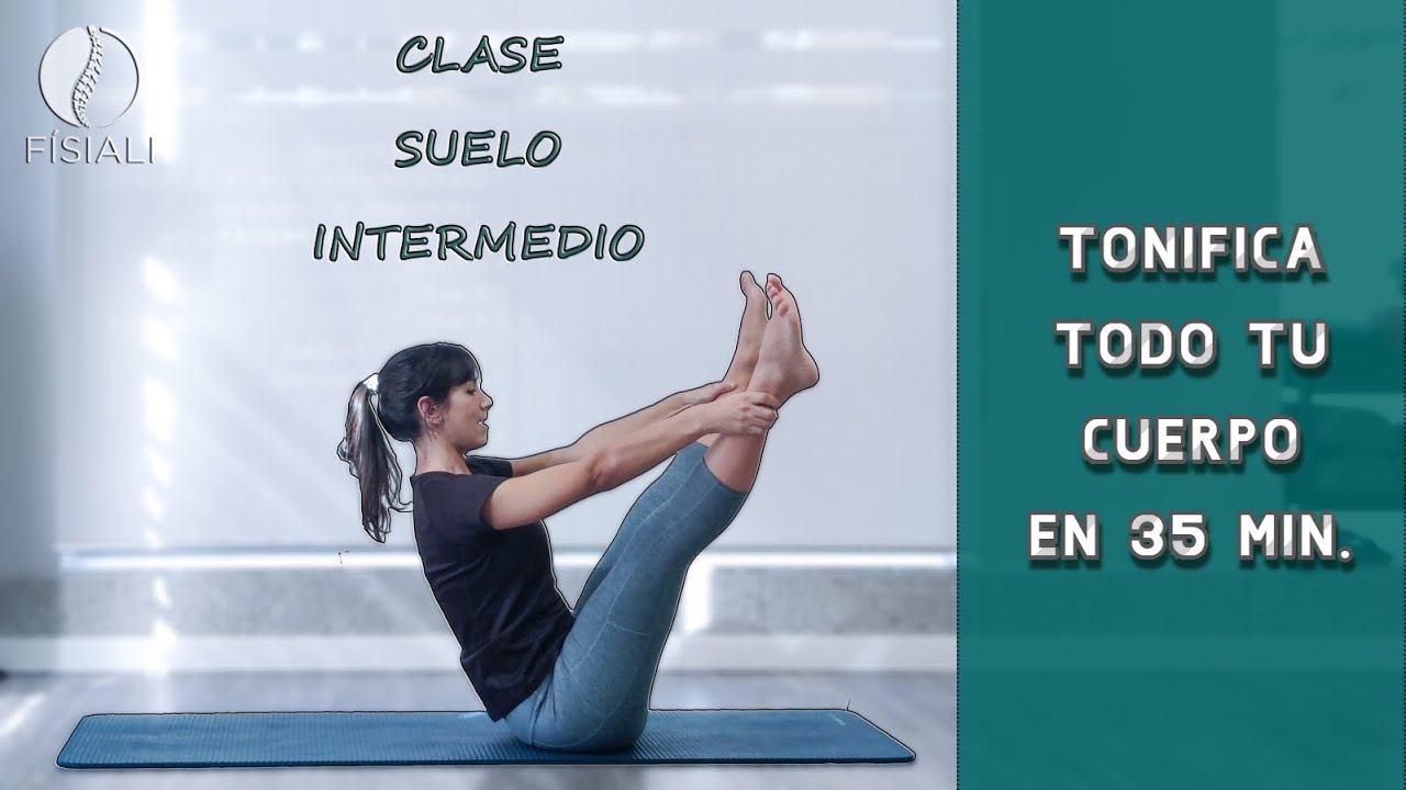 Pilates con Alicia - Tonifica tu cuerpo - Clase Suelo Intermedio