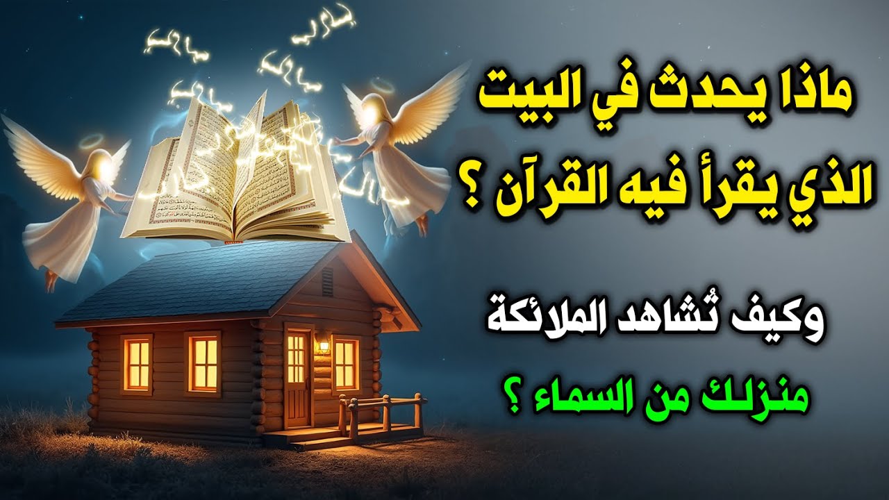 ماذا يحدث في البيت الذي يقرأ فيه القرآن..؟ وكيف ترى الملائكة بيتك من السماء..؟ ستبكى