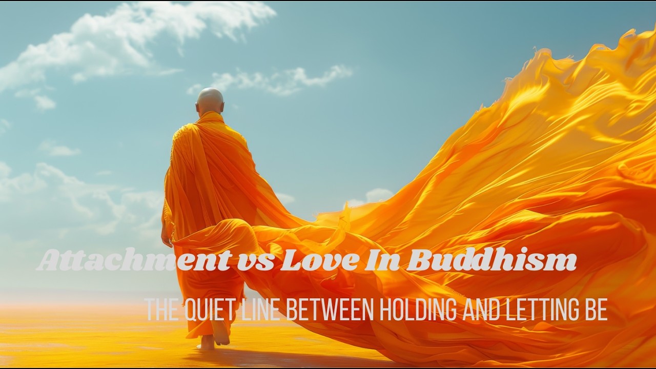Attachment vs Love In Buddhism - The Quiet Line between Holding and Letting Be